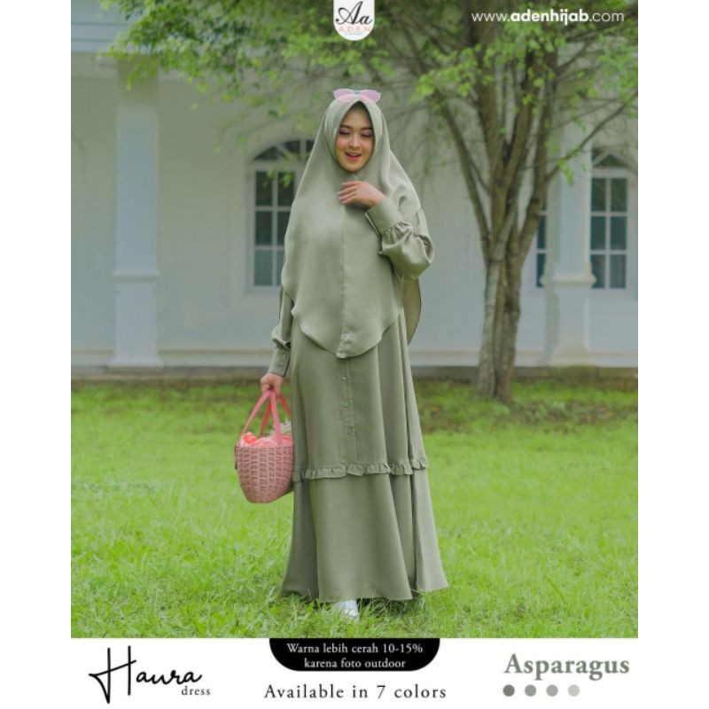 GAMIS SET POLOS BUSUI HAURA SERIES BY ADEN