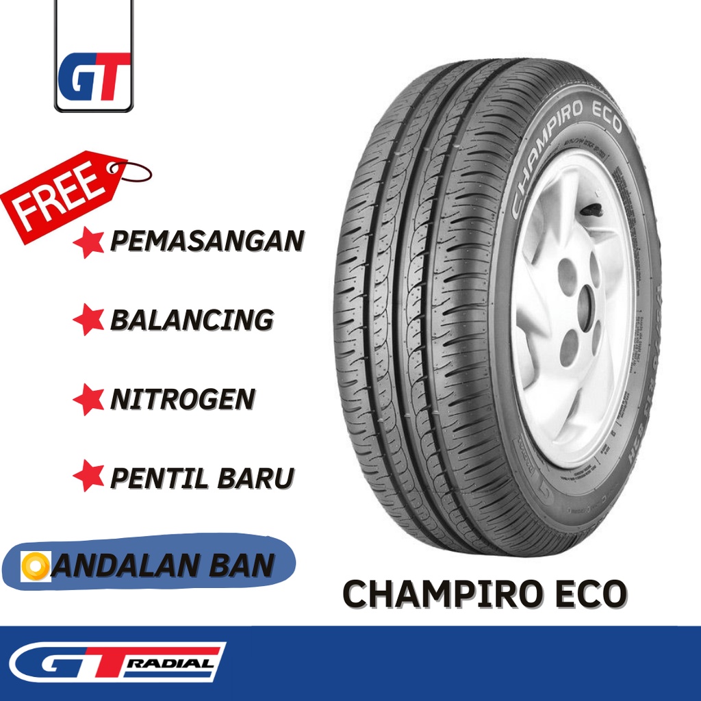 KUPON BAN GAJAH TUNGGAL 175/65 R14 CHAMPIRO ECO