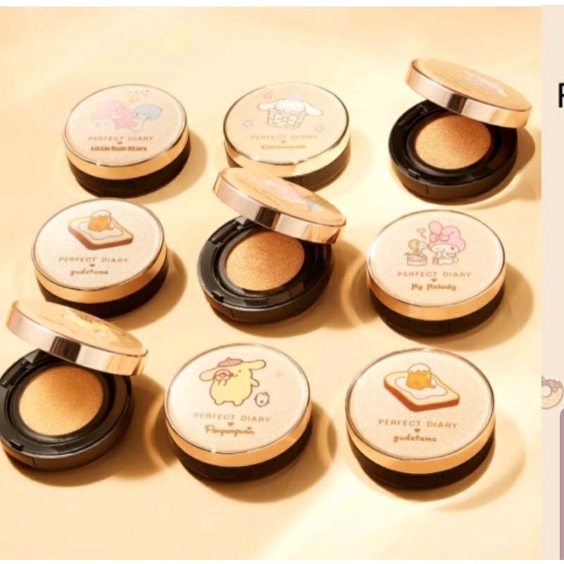 PERFECT DIARY MAGICSTAY SKIN PERFECTING CUSHION FOUNDATION