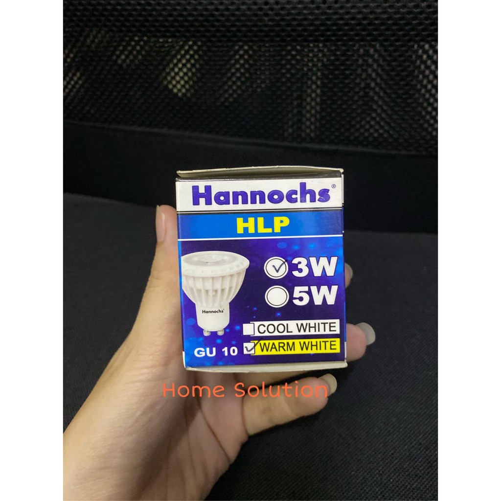 Hannochs HLP Led GU10 3w Warm White