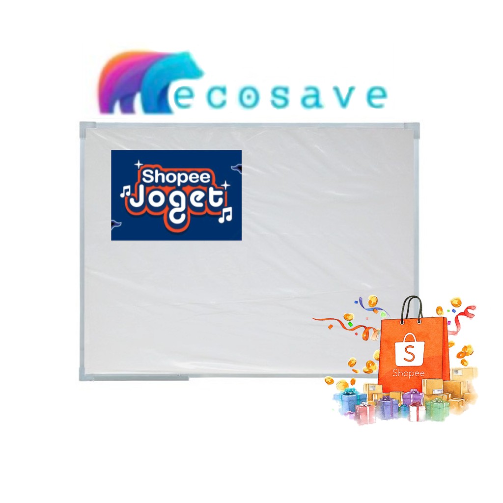 

Whiteboard Non Magnetik EcoSave 40x60 cm Papan Tulis Anak 40 x 60