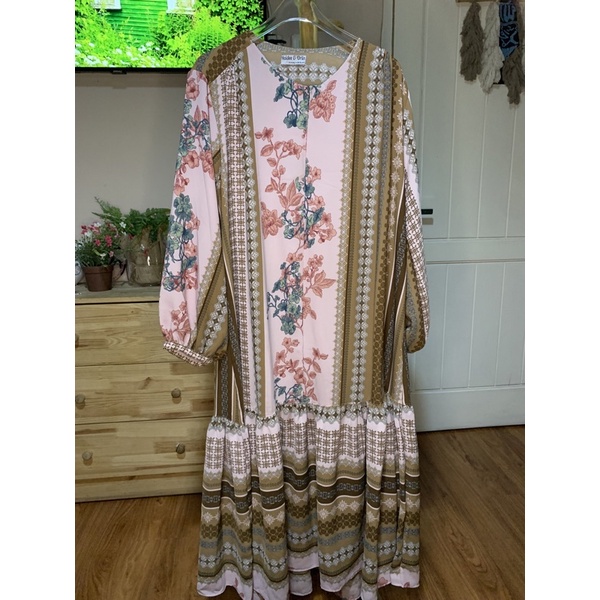 padma midi dress haideeorlin