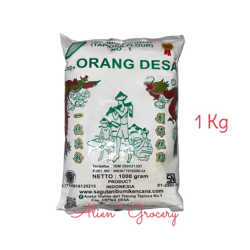 Tepung Sagu Tapioka Tapioca Flour Cap Pak Tani Bumi Kencana 1 kg