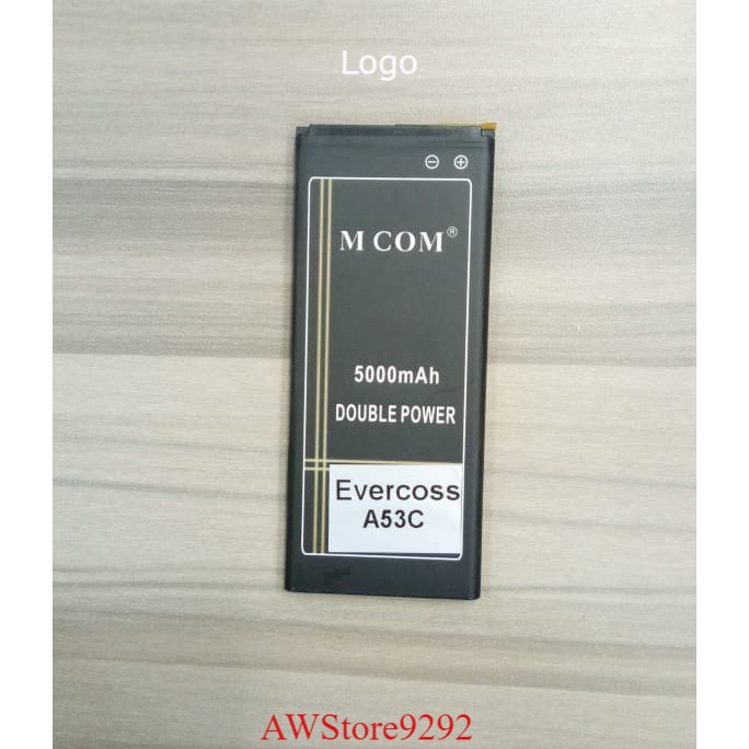 Mcom Battery Batre Baterai Double Power Mcom CROSS EVERCOSS A53C