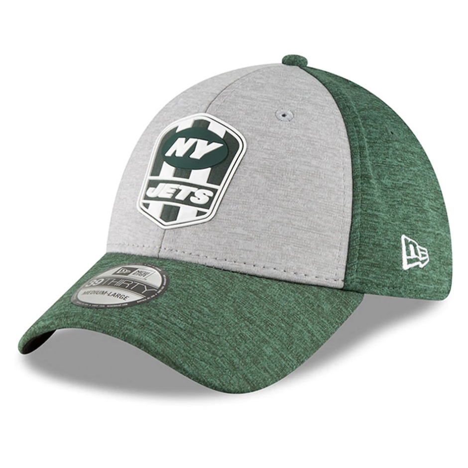 Topi NFL New Era 39THIRTY - New York Jets Sideline Road Official