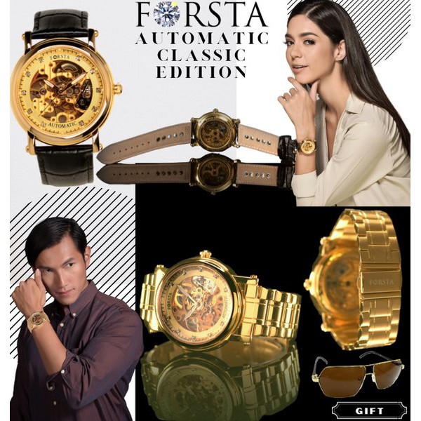 FORSTA OZORA AUTOMATIC | JAM MUSLIM DENGAN MANFAAT KESEHATAN | JAM TANGAN MEWAH ORI MATRIXSHOP