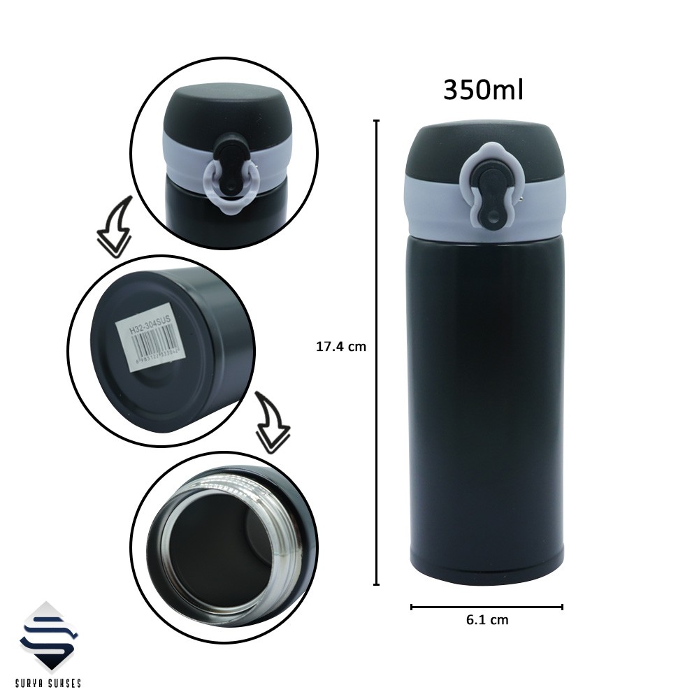 Termos Air Panas Mini Niagara 350ml - Termos Air Panas H32