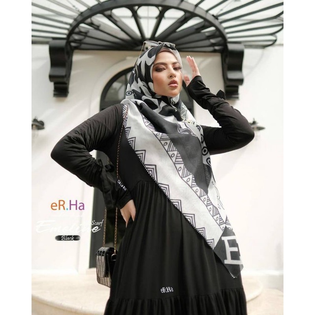 [ER.HA]"SET SCARF EMELINE"SET SYARI PREMIUM BY erha