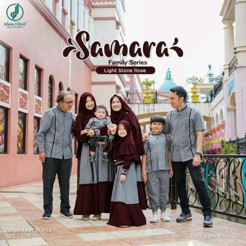 READY SARIMBIT SAMARA BY ALWA HIJAB ORIGINAL