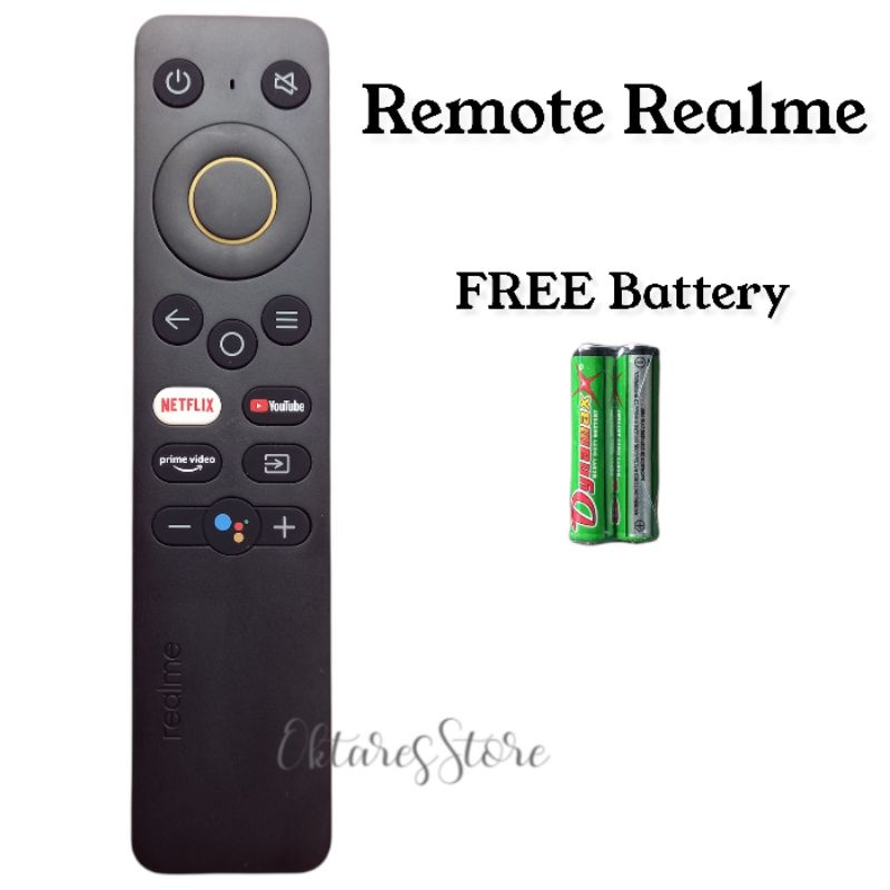 Remote Realme Android Tv FREE Baterai