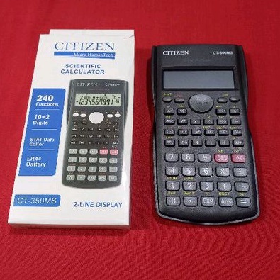 

Kalkulator Citizen CT-350MS