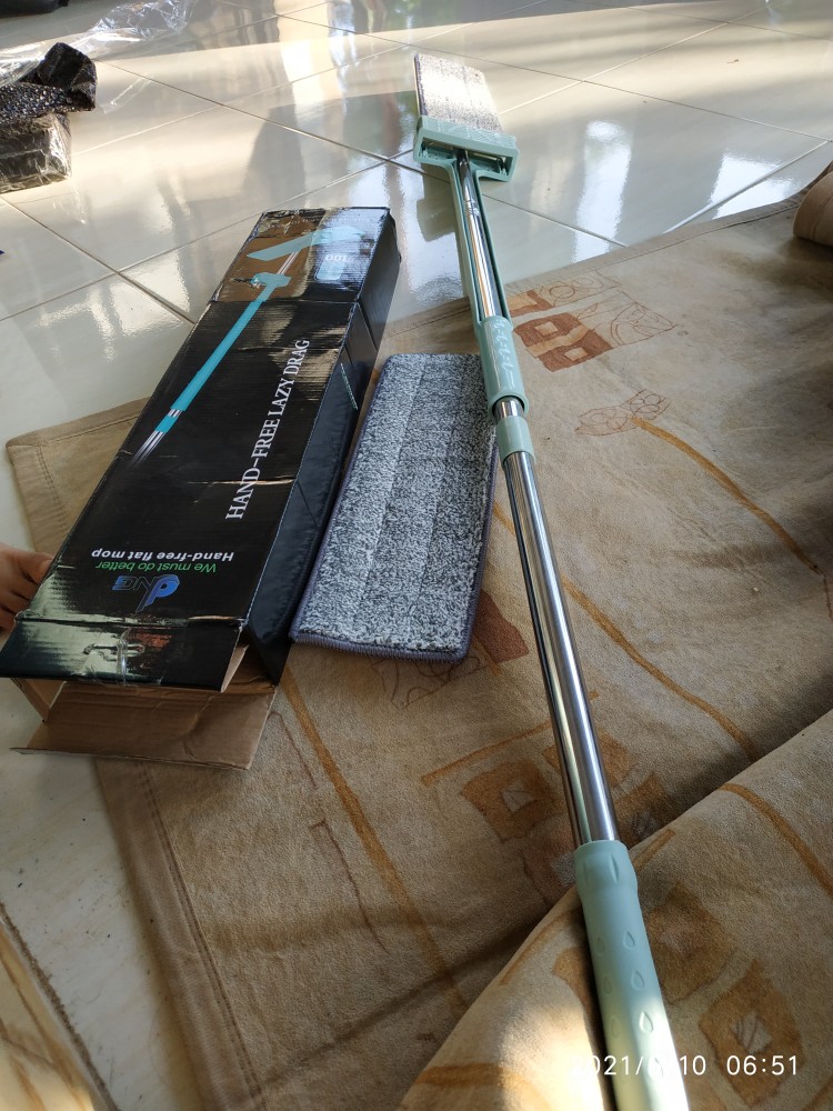 Alat Pel Lantai Magic Flat Mop Dng