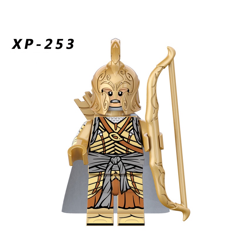 Mainan Balok Bangunan Mini Figure Prajurit Lord of The Rings Kuno KT1032