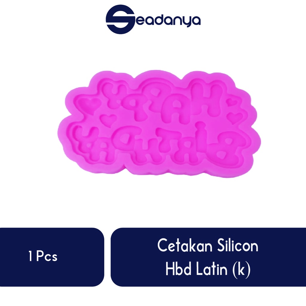 

Cetakan Silicon HBD Latin (k)/Cetakan Silicon/Cetakan Coklat/Aneka Cetakan/Cetakan/Cetakan Silicon Terlaris/Cetakan Terbaru