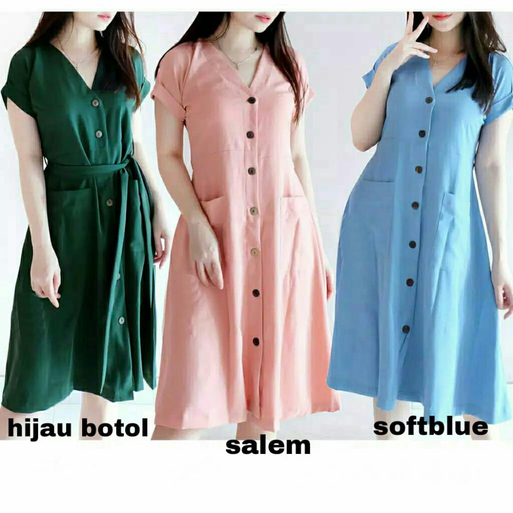 DRESS CLARISA / DRESS BUSUI / DRESS WANITA