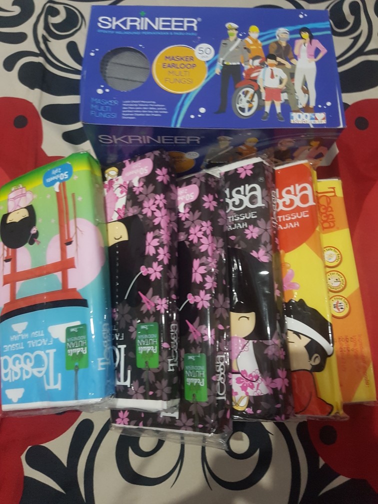 Tissue Tessa Facial Travel Pack 50 Sheet