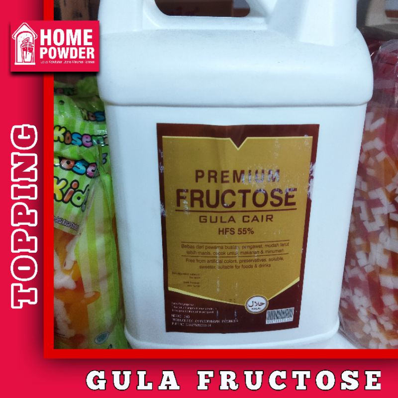 

Gula Putih Cair Fructosa 7Kg Blast Gula Cair Premium untuk industri makanan dan minuman