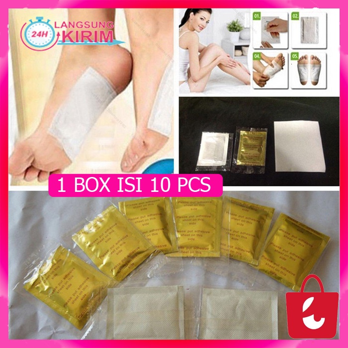 [100% Asli] KOYO KAKI KINOKI GOLD DETOX RACUN KAKI FOOT PADS ORIGINAL