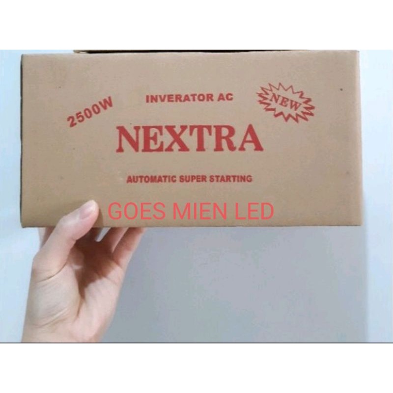 nextra 2500w alat anti trip MCB rumah / soft start / slow start inverator