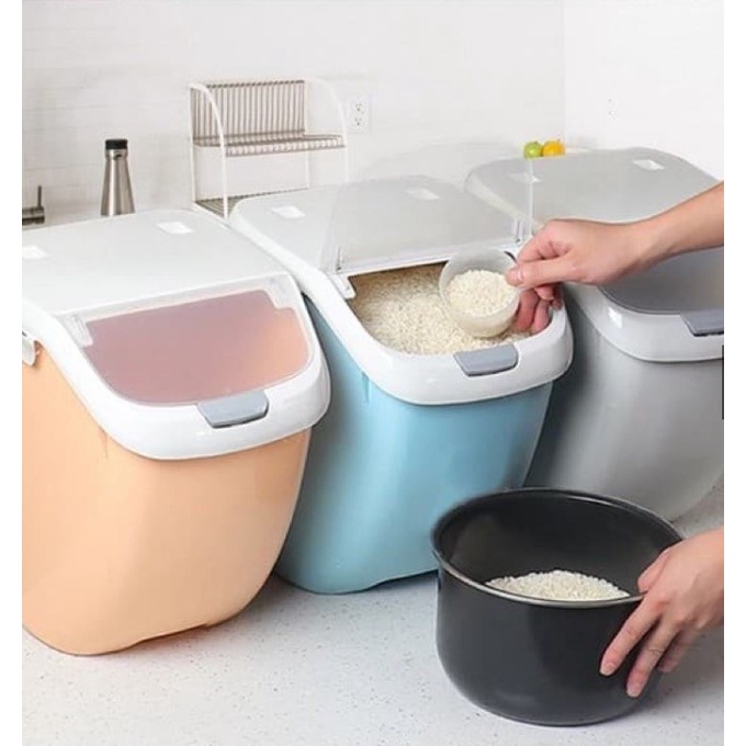 box beras 5kg || dispenser beras 5kg