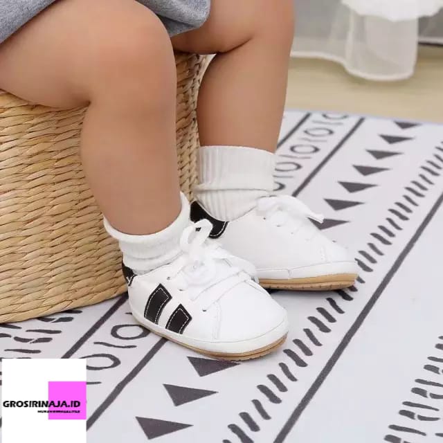 Sepatu Sneakers Bayi Laki-Laki-Sepatu Bayi Perempuan Garis II