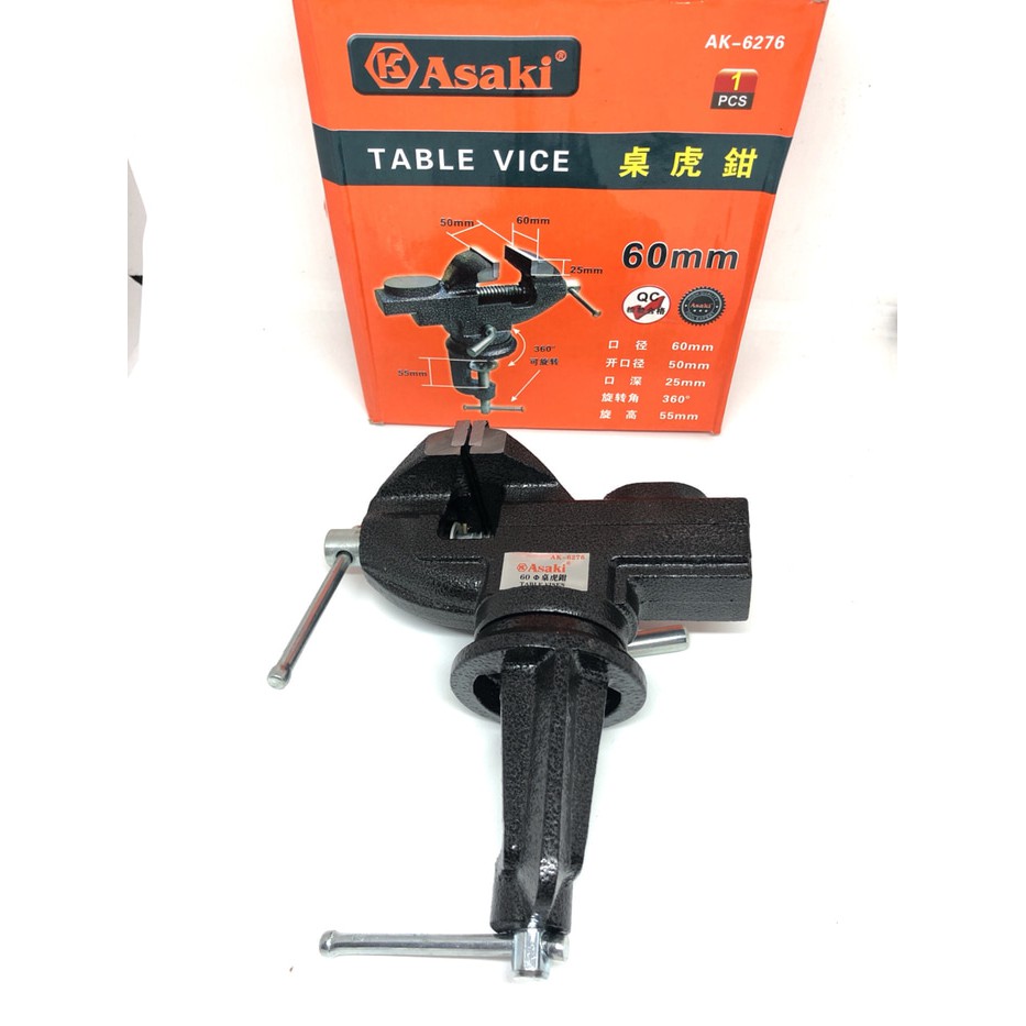 ragum 50mm / mini ragum / catok meja