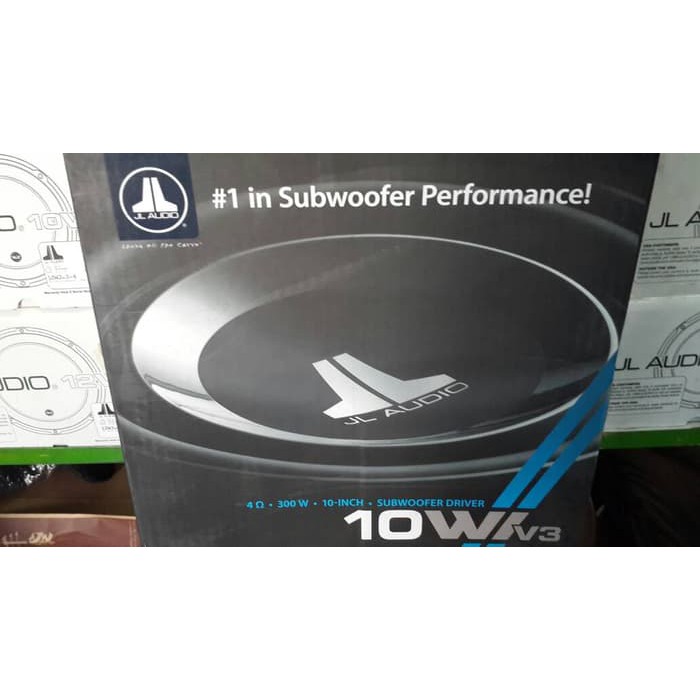 JL AUDIO SUBWOOFER JL AUDIO 10w1v3 4 ohm