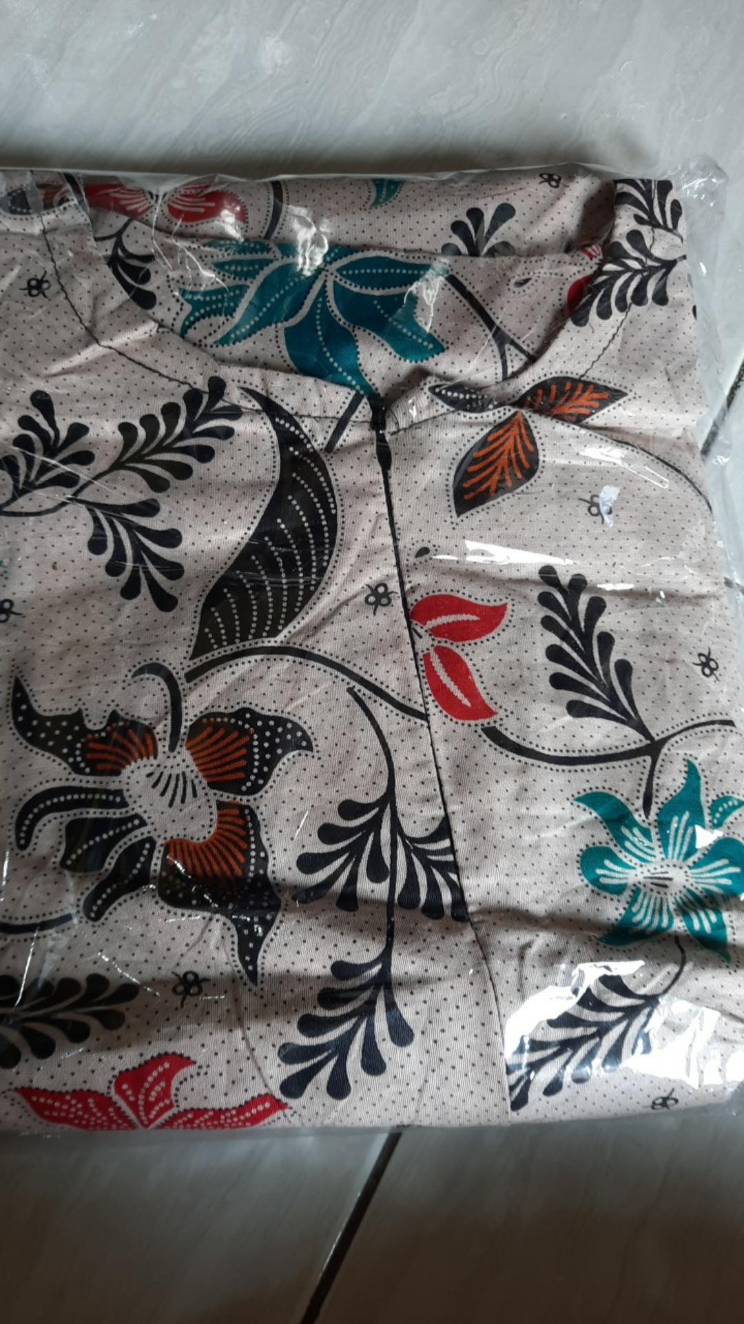 Gamis Batik (cod) Manggar Gamis Batik Pesta Model Terbaru