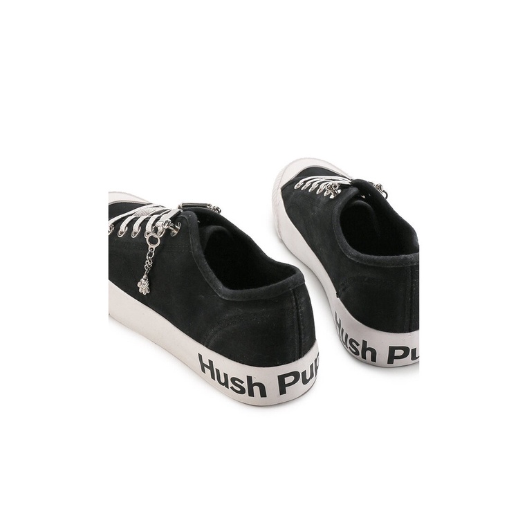 SEPATU SNEAKER WANITA HUSH PUPPIES ORIGINAL CASUAL BRANDED BLACK HW47