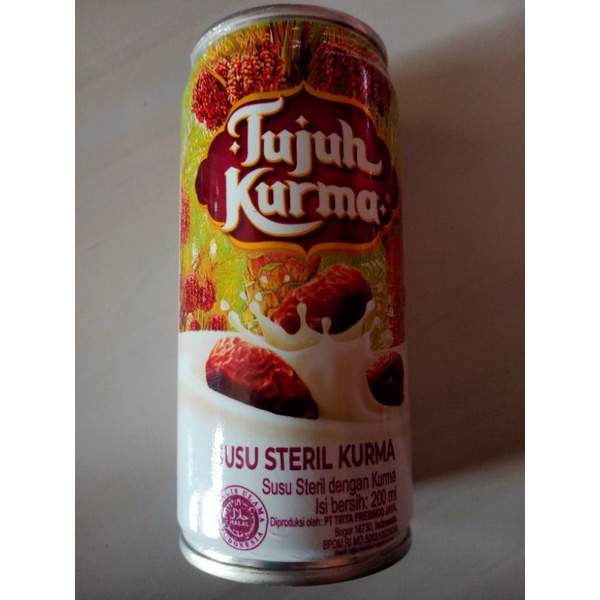 

susu steril tujuh kurma 200ml