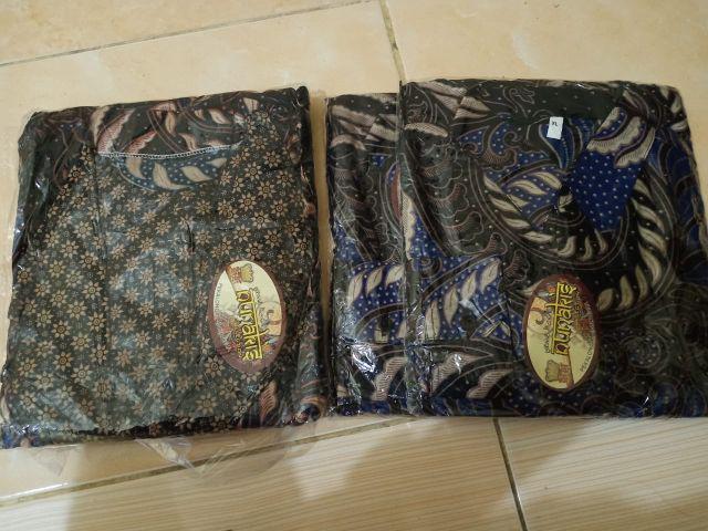 (tiga Warna) Couple Gamis Family Batik Keluarga , Sarimbit Ibu Ayah Dan Anak