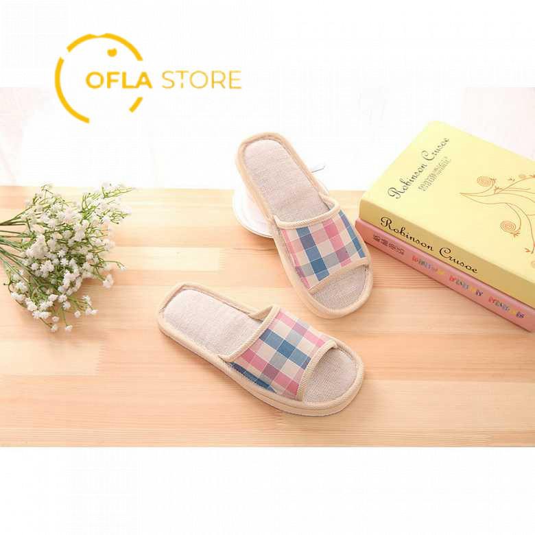 Sandal Selop Import Nyaman Linen Indoor MALL Suihyung