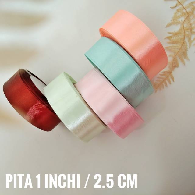 

PITA SATIN 2.5cm / 1 INCHI