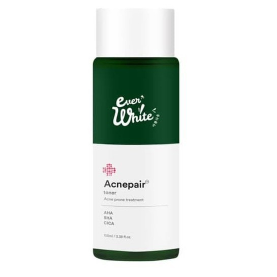 EVERWHITE ACNEPAIR TONER AHA BHA CICA 100ML