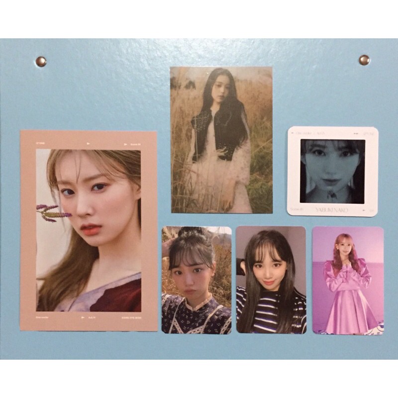 PERINTILAN MERCH IZ*ONE ONE-REELER SCENE 1 SAKURA HYEWON CHAEWON NAKO WONYOUNG