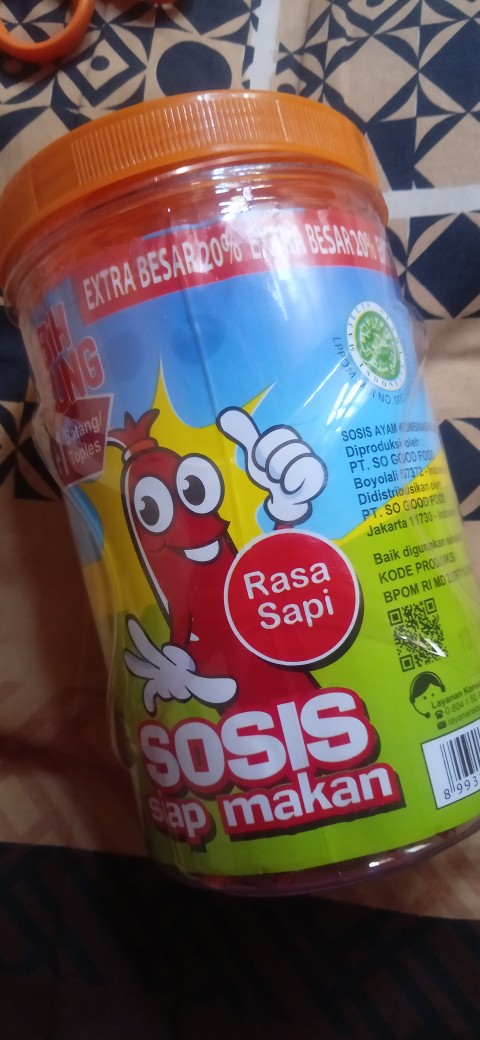 Sosis Sonice 20% Extra (toples)