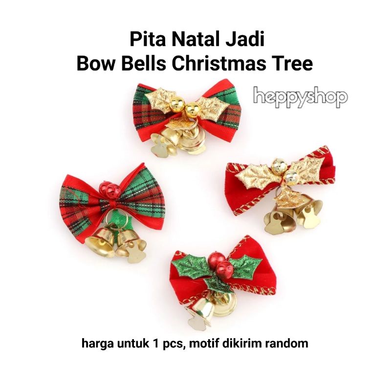 

Pita Natal Jadi Bow Bells Christmas Tree