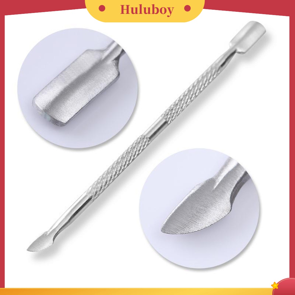 Huluboy Huluboy♡ Born PRETTY Alat Pendorong Kutikula / Kulit Mati Bahan Stainless Steel