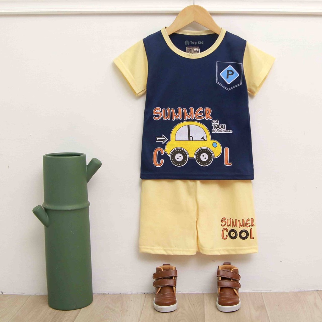 Top Kid Setelan Baju Anak Laki-Laki 2-9 Tahun 052