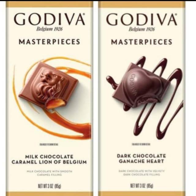 

godiva 2 pcs masterpiece choc