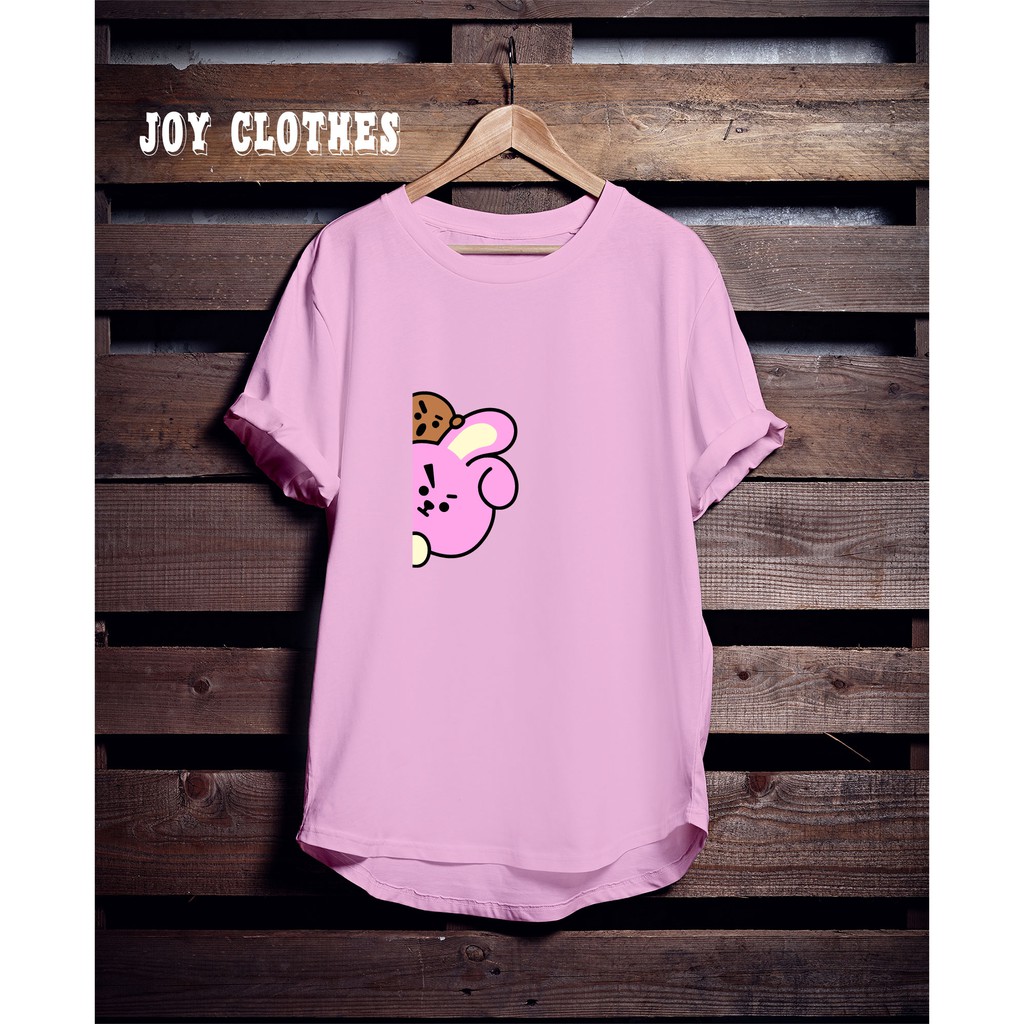 HIDE COOKY PINK/COOKY BTS 21 TSHIRT/ COOKY TSHIRT/ KPOP BTS