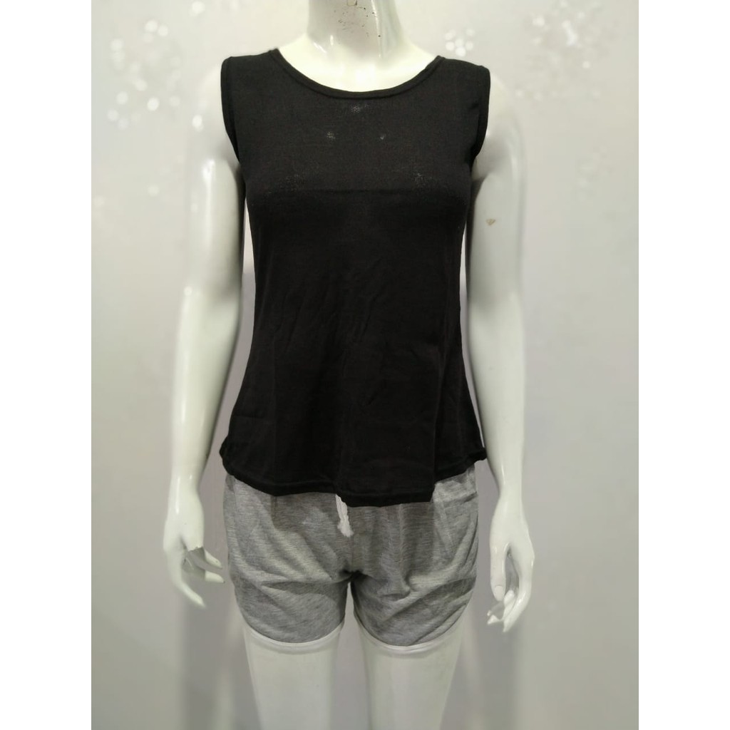 SALE !!! SINGLET  SALUR // POLOS // MOTIF / TANK TOP WANITA TERLARIS TERMURAH // BISA COD // CELLINE-1