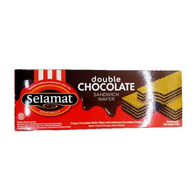 SELAMAT SANDWICH WAFER 145 GRAM ALL VARIAN WAFER SELAMAT CHOCOLATE BLACK VANILA