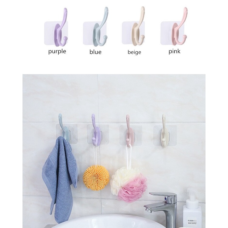 GANTUNGAN TANPA PAKU CLOTHES HOOK HANGER SINGLE HOOK KAIL987
