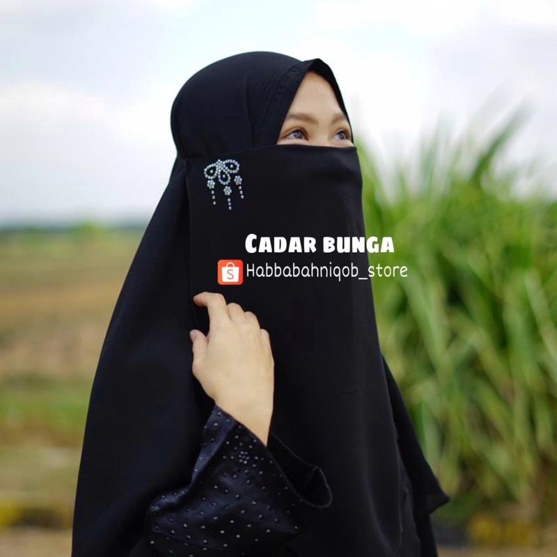 Cadar Tutup Khodijah Niqab Cadar Bandana Termurah By Habbabah