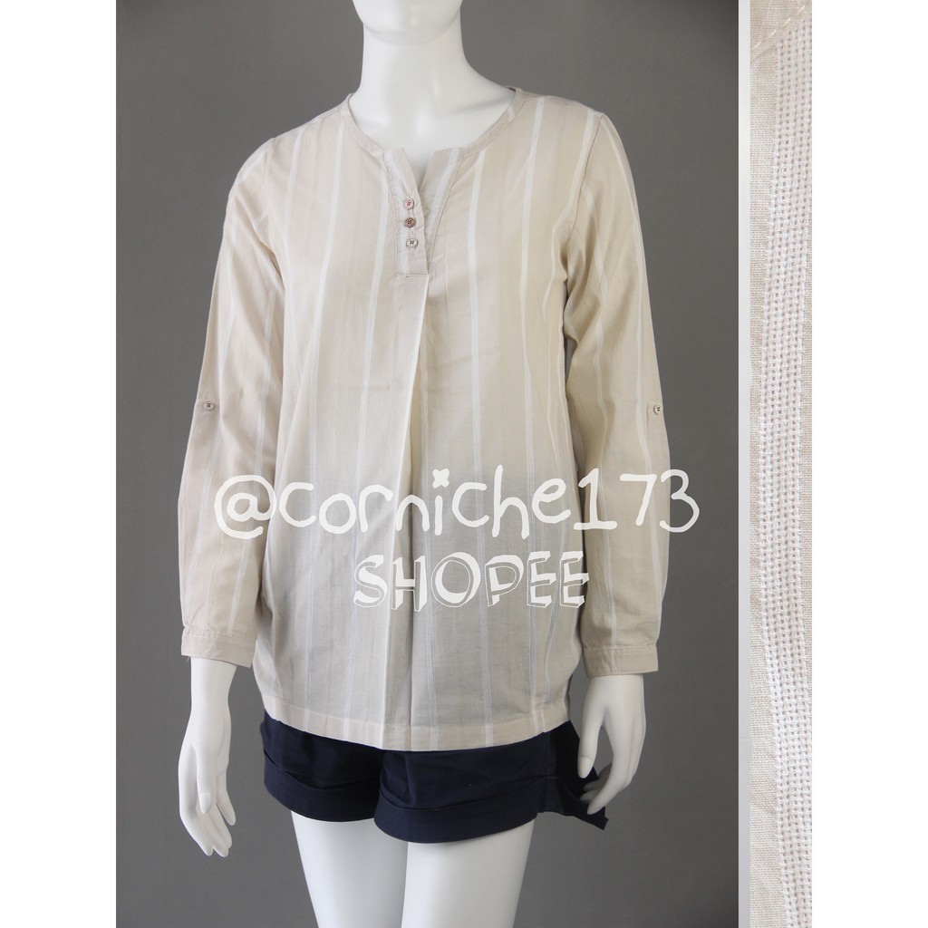 Corniche Aira Blouse Cream - CT3824