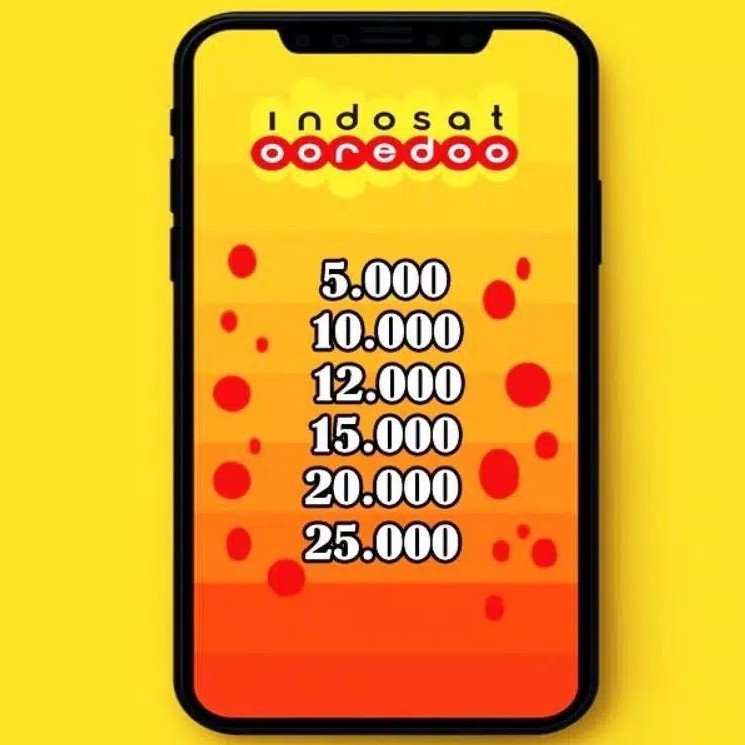 Promo Pulsa Reguler Indosat 5rb - 25rb IM3/Mentari Termurah