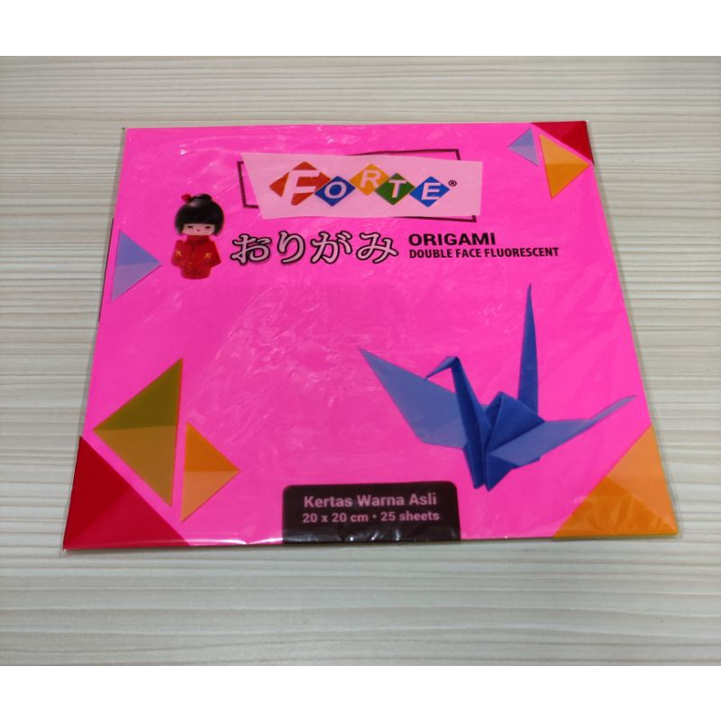 

Origami/kertas lipat forte 20x20