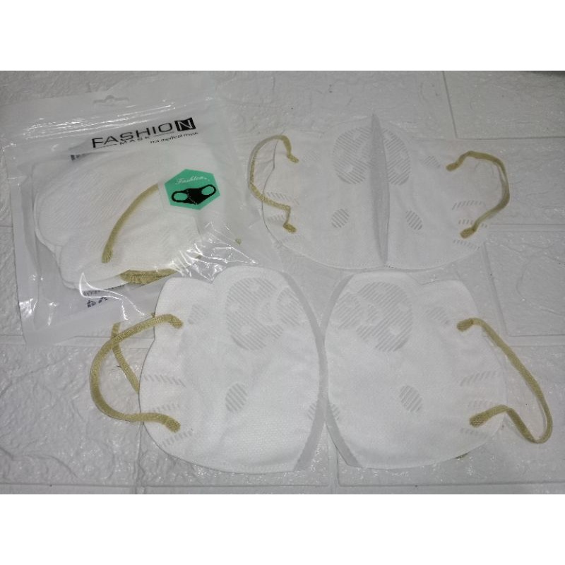 masker duckbill bentuk hellokitty isi 10 bj/masker duckbill motif hellokitty