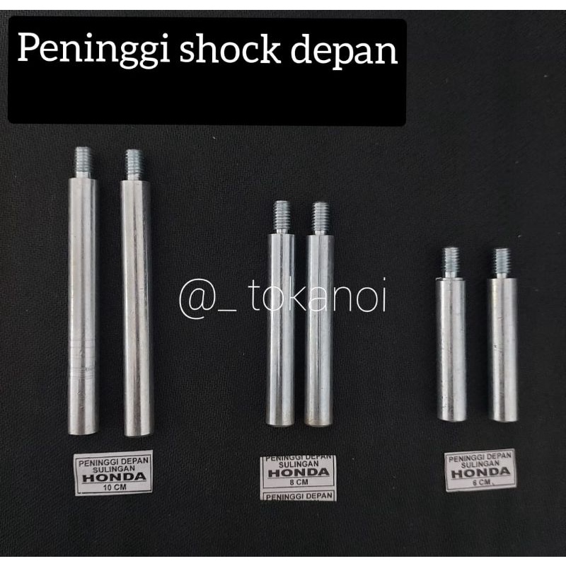 SULING PENINGGI SHOCK DEPAN HONDA UKURAN 6CM,8CM dan 10CM